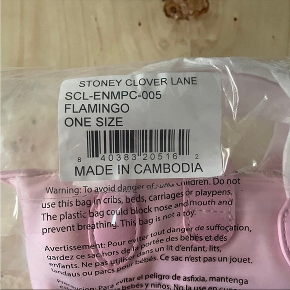 Stoney Clover Lane Pouchette Crossbody Bag Flamingo - Picture 6 of 7